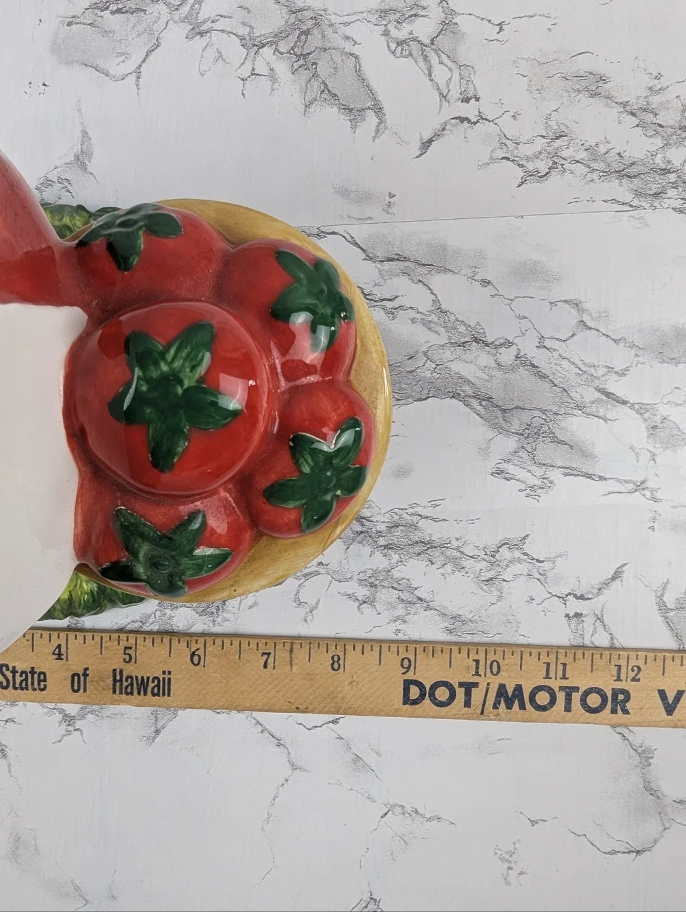 Vintage 2004 Campbell’s Kid Cookie Jar BASE ONLY No Lid Tomato Baskets